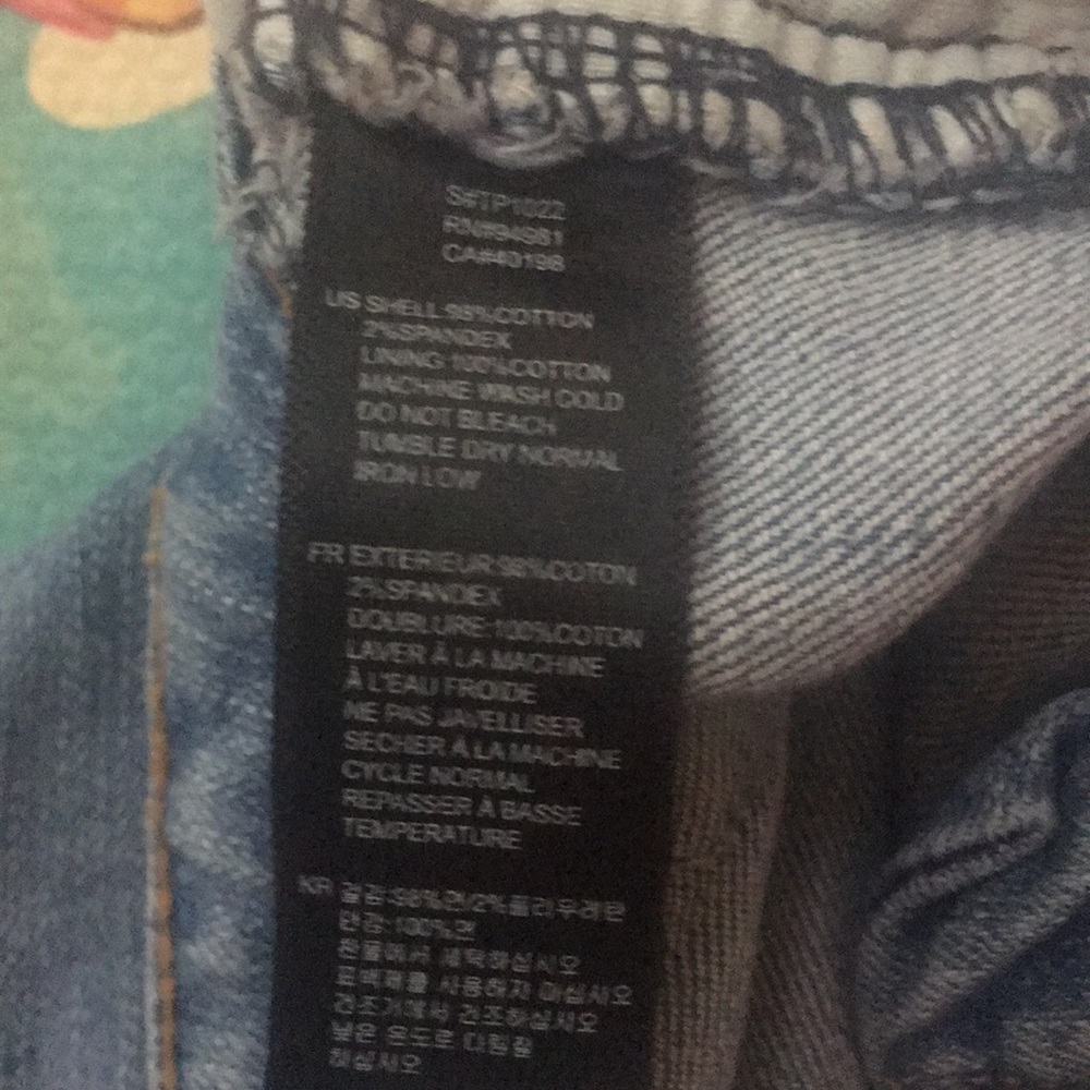 XX1 Frayed Cut off Jeans Size 29 Versatile Look - Picture 7 of 8